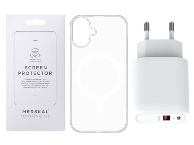 Merskal Clear Kit Magsafe iPhone 16