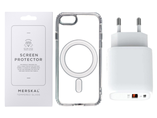 Merskal Clear Kit Magsafe iPhone 16e